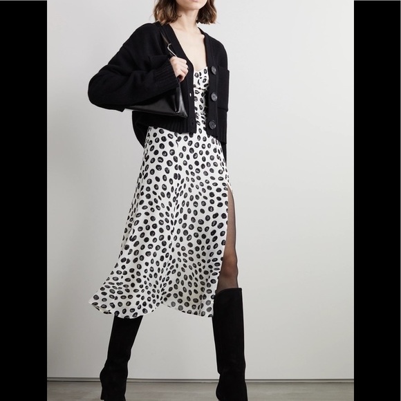 Reformation fulton dress polka-dot - Picture 4 of 17